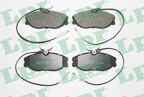 LPR 05P620 - Brake Pad Set, disc brake parts5.com