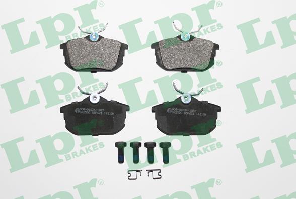 LPR 05P621 - Set placute frana,frana disc parts5.com