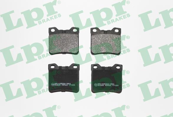 LPR 05P622 - Fékbetétkészlet, tárcsafék parts5.com