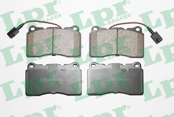 LPR 05P674 - Set placute frana,frana disc parts5.com