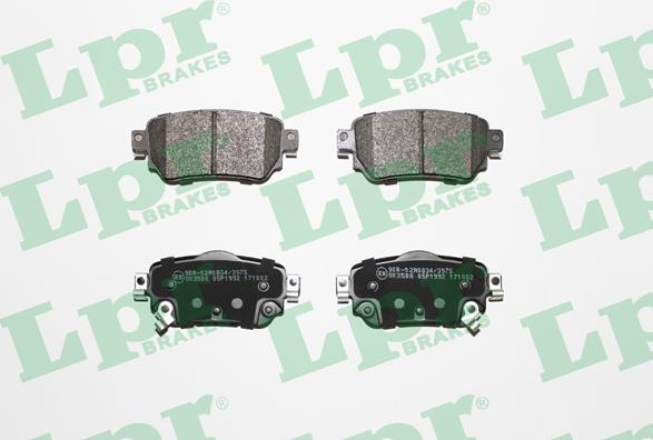 LPR 05P1992 - Set placute frana,frana disc parts5.com