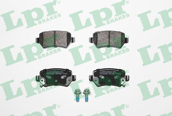 LPR 05P1983 - Brake Pad Set, disc brake parts5.com