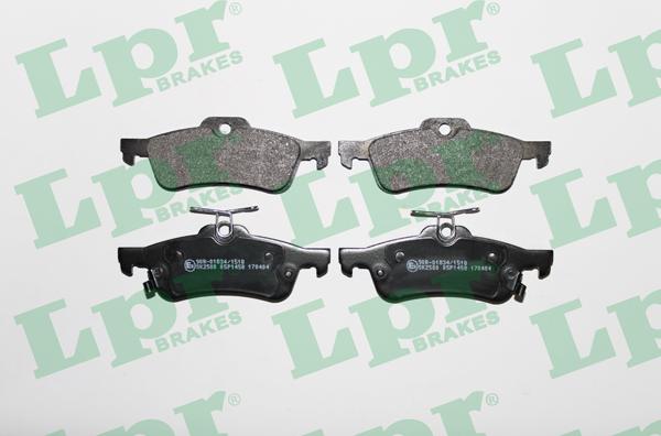 LPR 05P1458 - Fékbetétkészlet, tárcsafék parts5.com