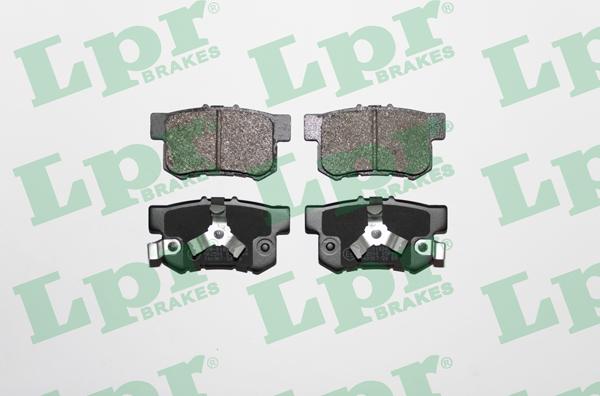 LPR 05P1404 - Sada brzdových destiček, kotoučová brzda parts5.com