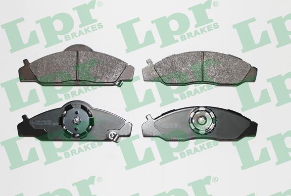 LPR 05P1437 - Set placute frana,frana disc parts5.com