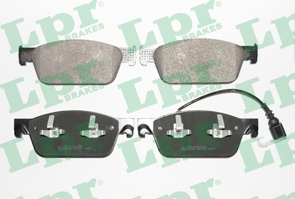 LPR 05P1551 - Brake Pad Set, disc brake parts5.com