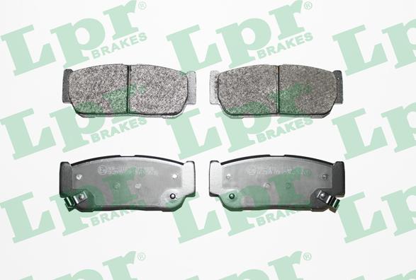 LPR 05P1504 - Set placute frana,frana disc parts5.com