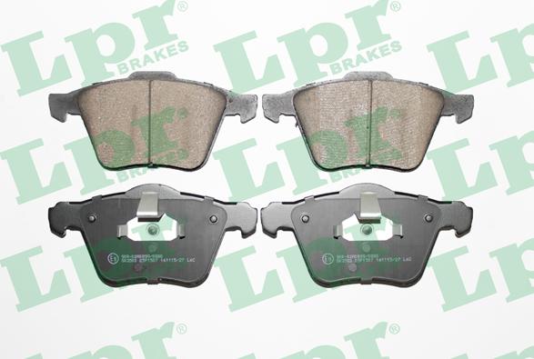 LPR 05P1507 - Fékbetétkészlet, tárcsafék parts5.com