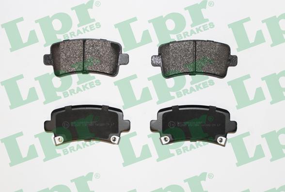 LPR 05P1584 - Set placute frana,frana disc parts5.com