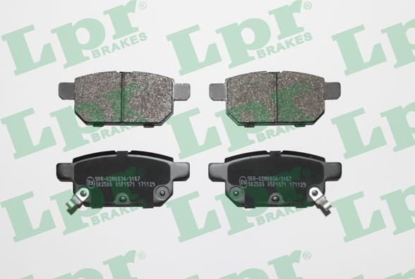 LPR 05P1571 - Set placute frana,frana disc parts5.com