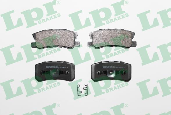 LPR 05P1639 - Set placute frana,frana disc parts5.com