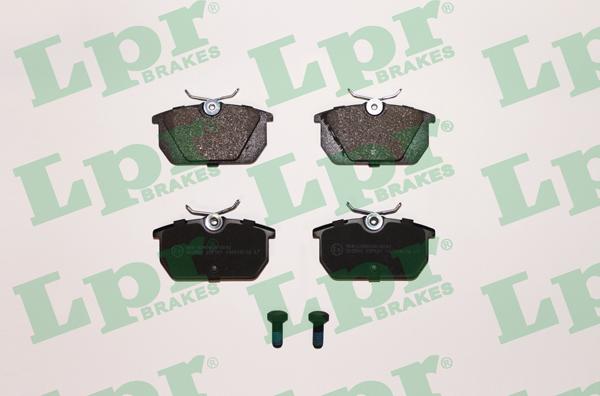 LPR 05P101 - Brake Pad Set, disc brake parts5.com