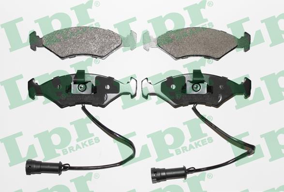 LPR 05P1087 - Set placute frana,frana disc parts5.com