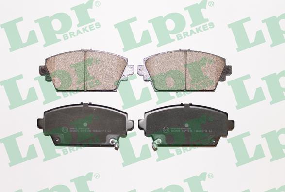 LPR 05P1036 - Brake Pad Set, disc brake parts5.com