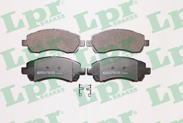 LPR 05P1025 - Set placute frana,frana disc parts5.com