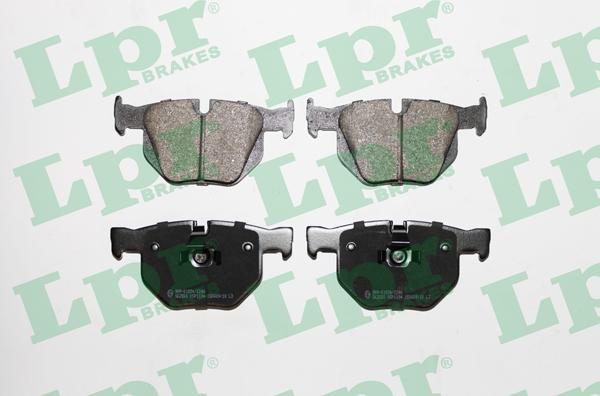 LPR 05P1194 - Brake Pad Set, disc brake parts5.com