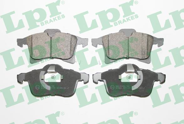 LPR 05P1197 - Set placute frana,frana disc parts5.com