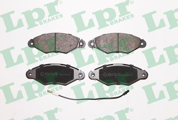 LPR 05P1106 - Set placute frana,frana disc parts5.com