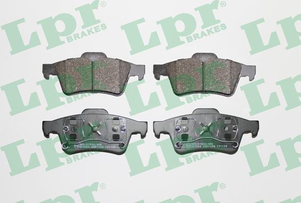 LPR 05P1189 - Fékbetétkészlet, tárcsafék parts5.com