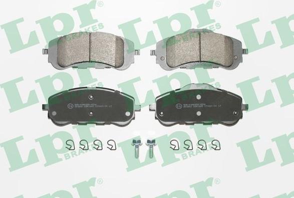 LPR 05P1845 - Set placute frana,frana disc parts5.com