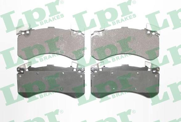 LPR 05P1806 - Brake Pad Set, disc brake parts5.com