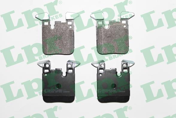 LPR 05P1803 - Kit de plaquettes de frein, frein à disque parts5.com