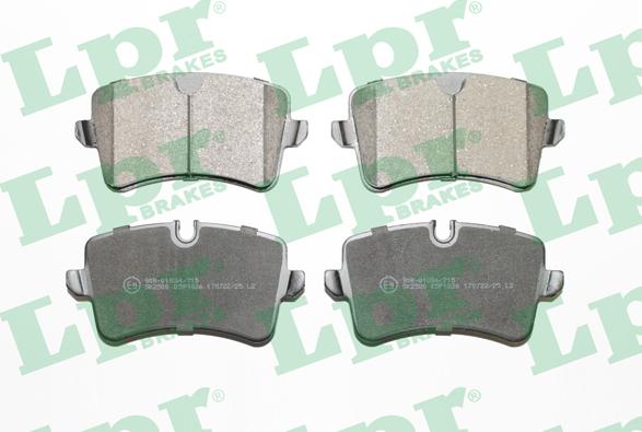 LPR 05P1826 - Set placute frana,frana disc parts5.com