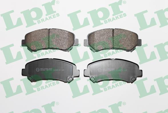 LPR 05P1314 - Set placute frana,frana disc parts5.com