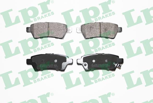 LPR 05P1377 - Fékbetétkészlet, tárcsafék parts5.com