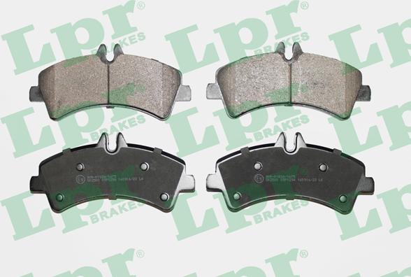 LPR 05P1294 - Set placute frana,frana disc parts5.com