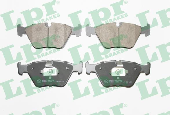 LPR 05P1251 - Set placute frana,frana disc parts5.com