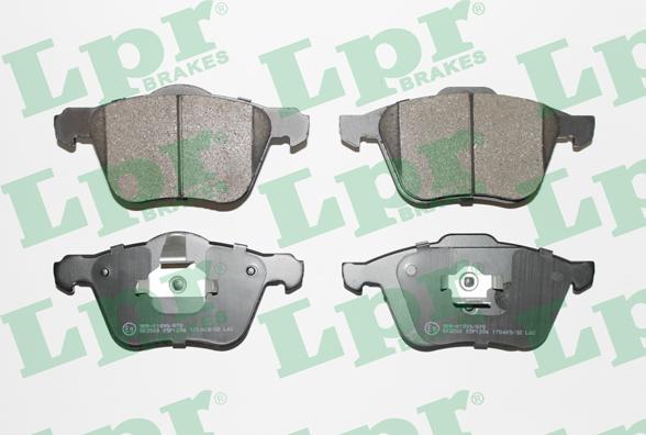 LPR 05P1286 - Set placute frana,frana disc parts5.com