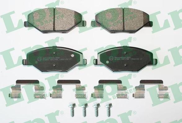 LPR 05P1795K - Set placute frana,frana disc parts5.com