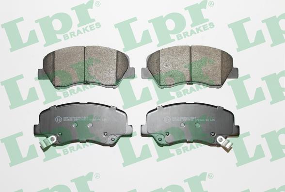 LPR 05P1744 - Fékbetétkészlet, tárcsafék parts5.com