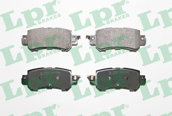 LPR 05P1756 - Set placute frana,frana disc parts5.com