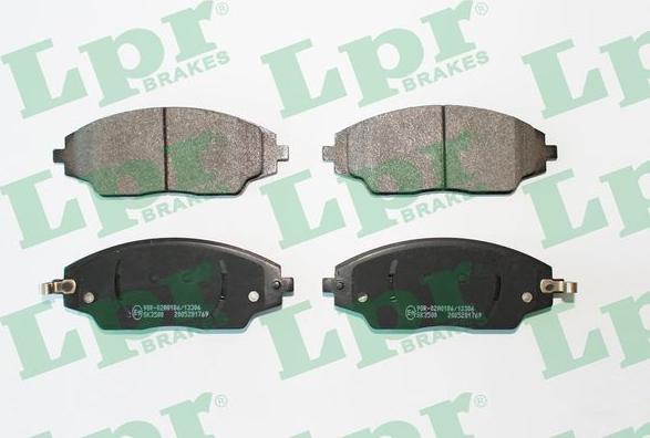 LPR 05P1769 - Set placute frana,frana disc parts5.com