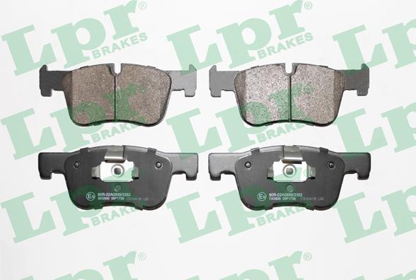 LPR 05P1739 - Set placute frana,frana disc parts5.com