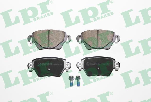 LPR 05P897 - Set placute frana,frana disc parts5.com