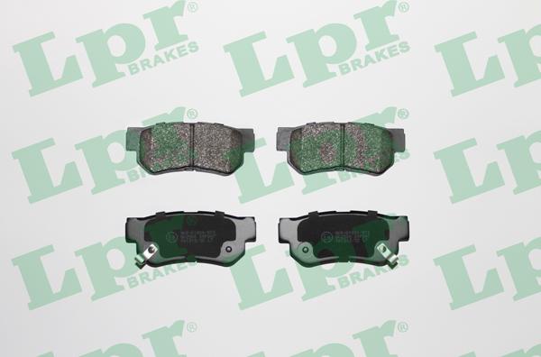 LPR 05P847 - Set placute frana,frana disc parts5.com