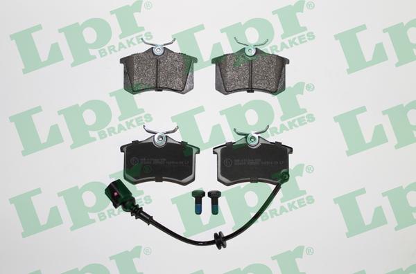 LPR 05P853 - Fékbetétkészlet, tárcsafék parts5.com