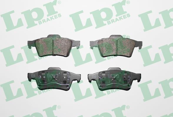 LPR 05P815 - Fékbetétkészlet, tárcsafék parts5.com