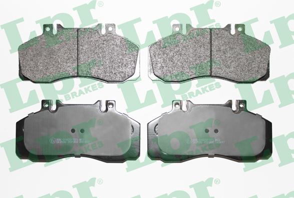 LPR 05P360 - Sada brzdových destiček, kotoučová brzda parts5.com