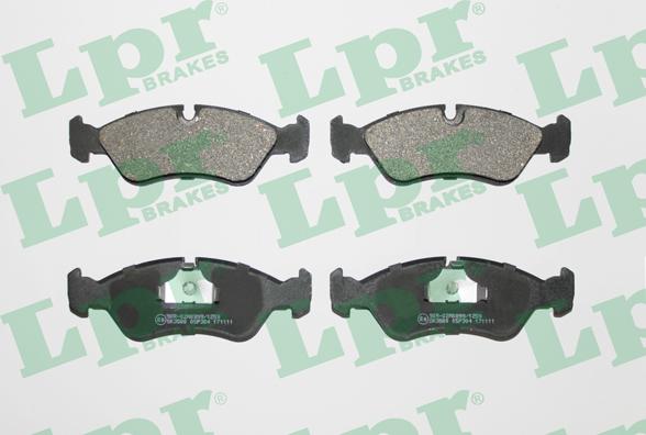 LPR 05P304 - Set placute frana,frana disc parts5.com