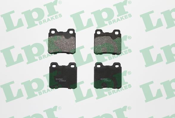 LPR 05P317 - Set placute frana,frana disc parts5.com