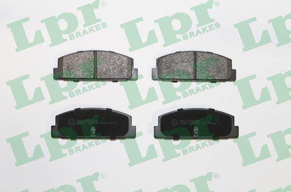 LPR 05P336 - Brake Pad Set, disc brake parts5.com