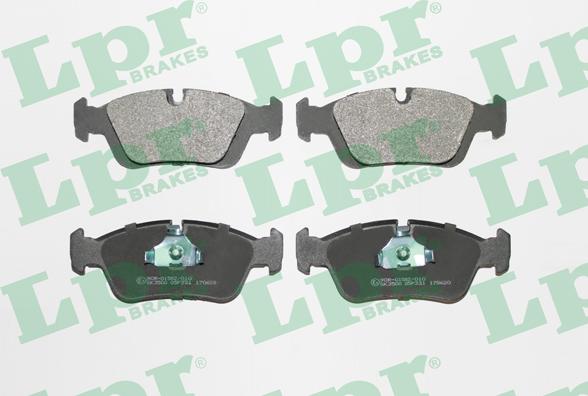 LPR 05P331 - Set placute frana,frana disc parts5.com