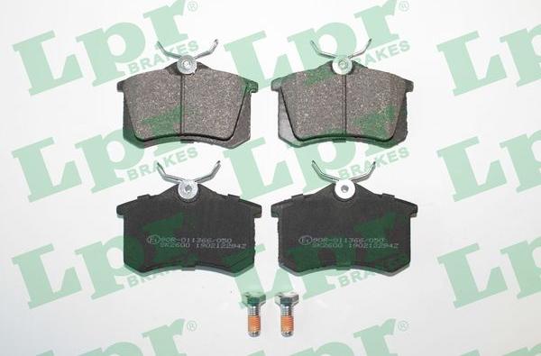 LPR 05P294 - Brake Pad Set, disc brake parts5.com