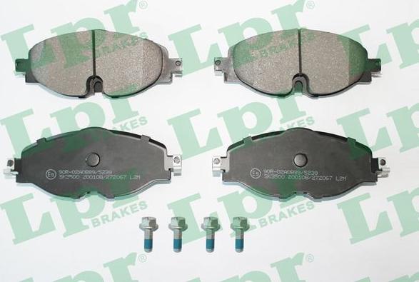 LPR 05P2067 - Set placute frana,frana disc parts5.com