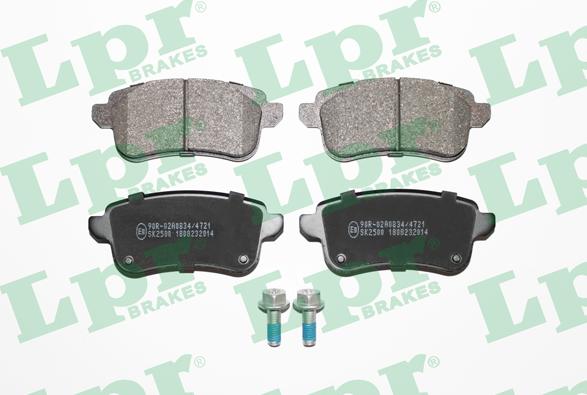 LPR 05P2014 - Set placute frana,frana disc parts5.com