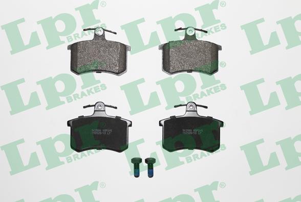 LPR 05P215 - Brake Pad Set, disc brake parts5.com